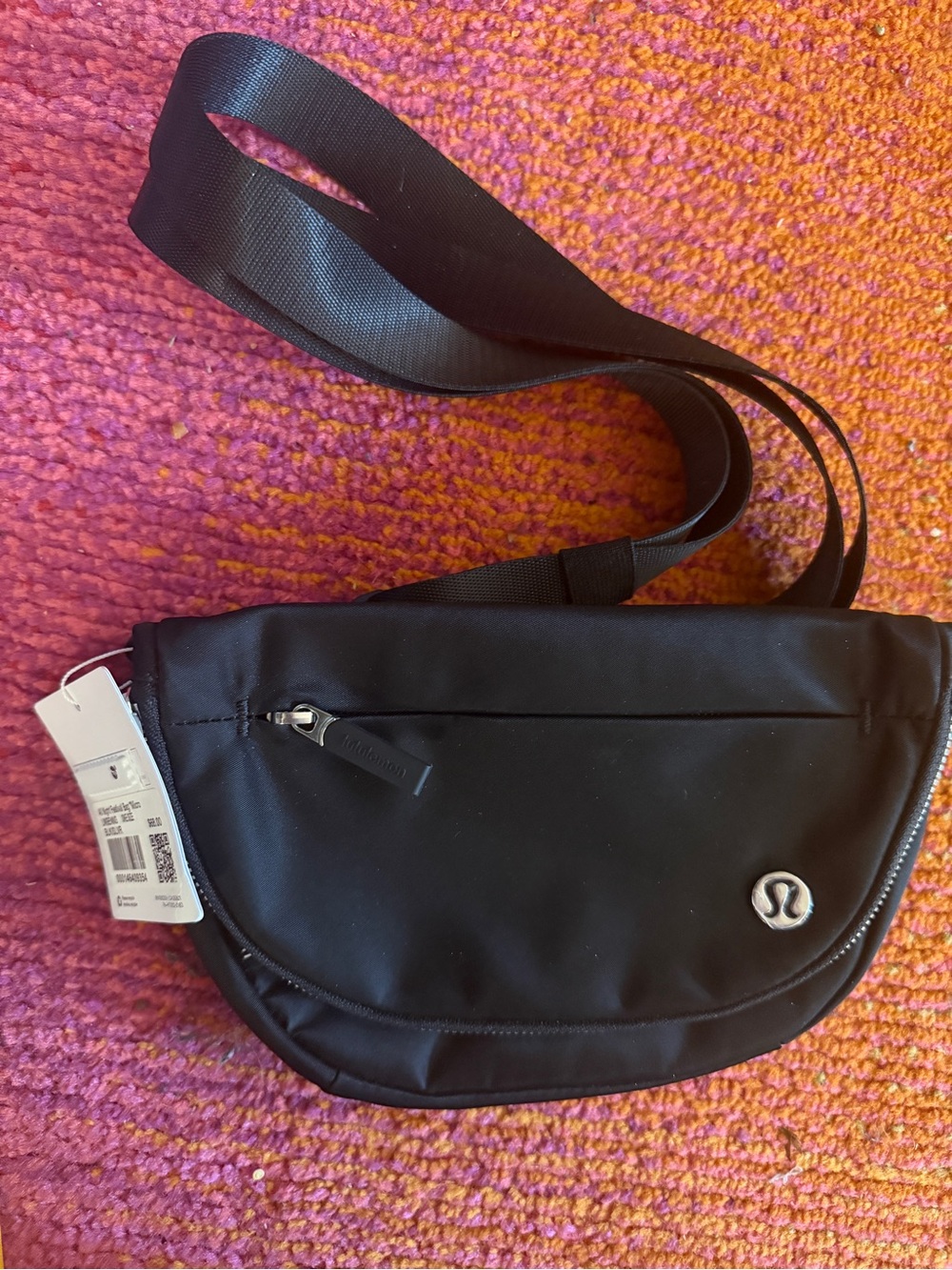 lululemon athletica Black Waist/Crossbody Belt Bag